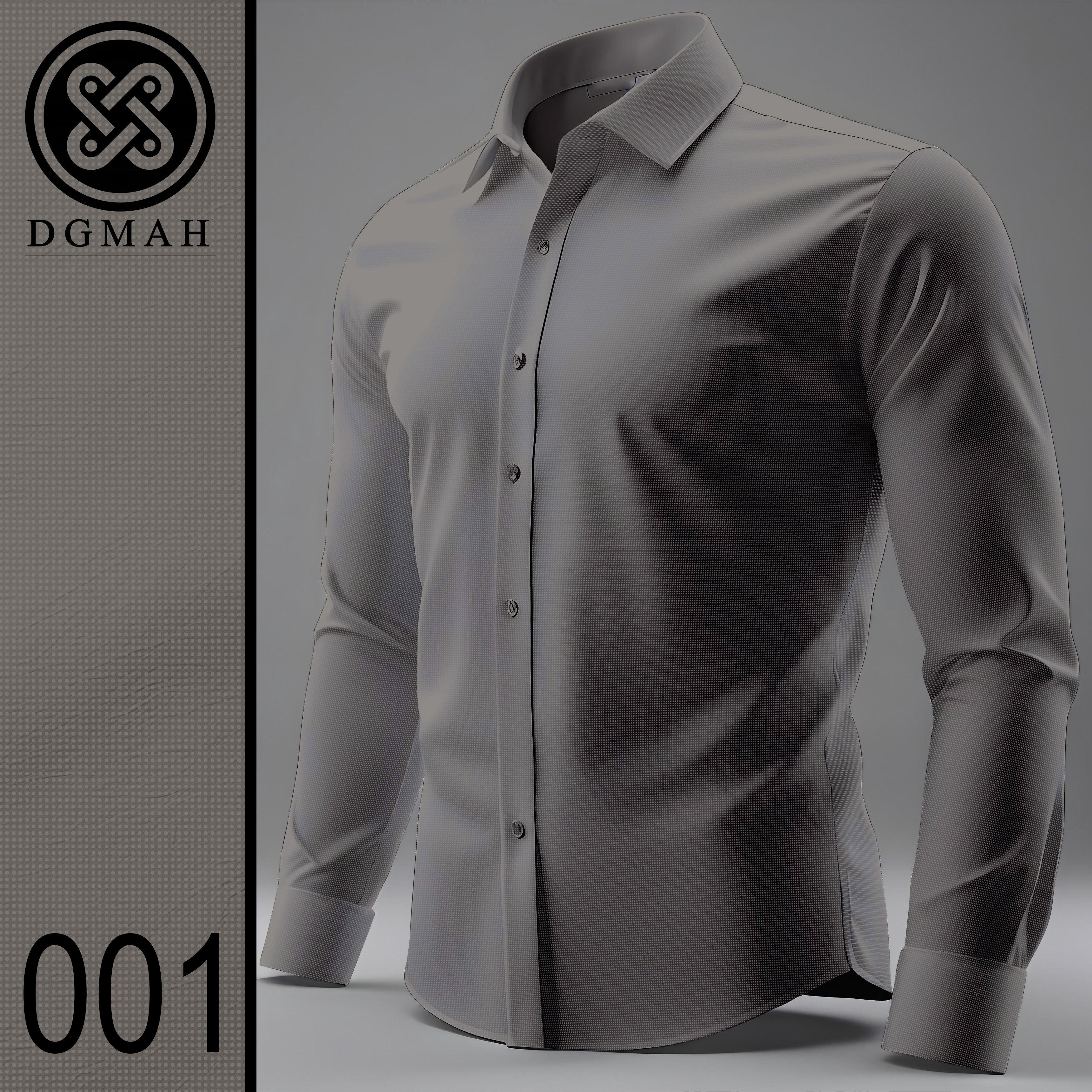 Dark beige shirt - 001 - DGMAH