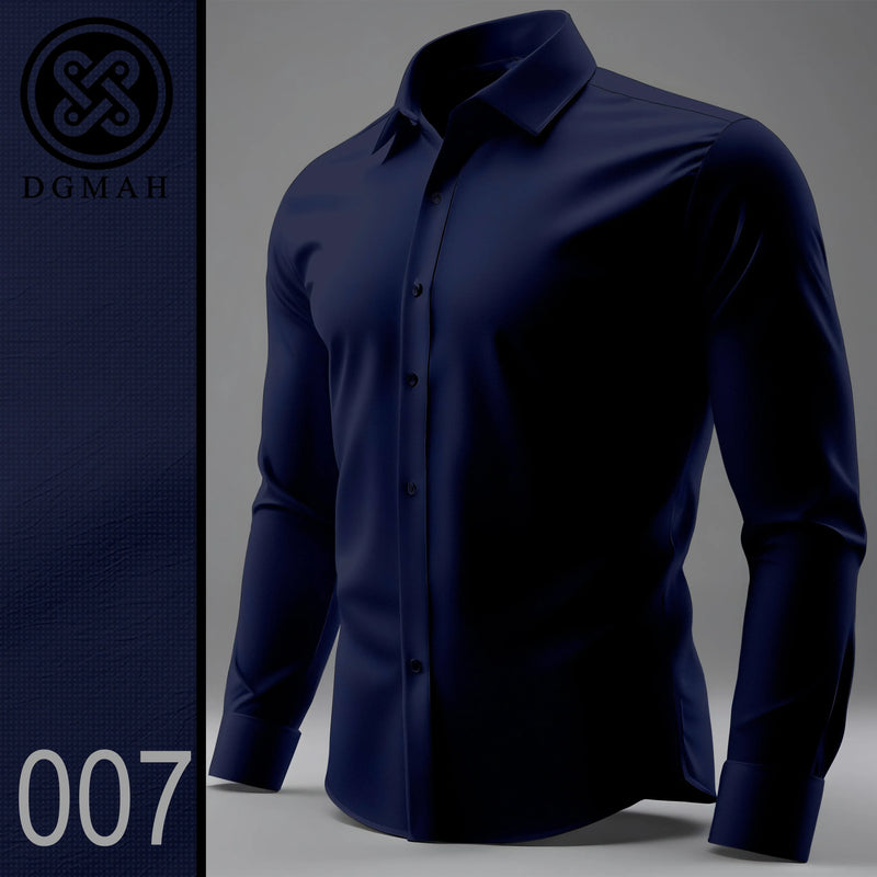 Navy blue shirt - 007 - DGMAH