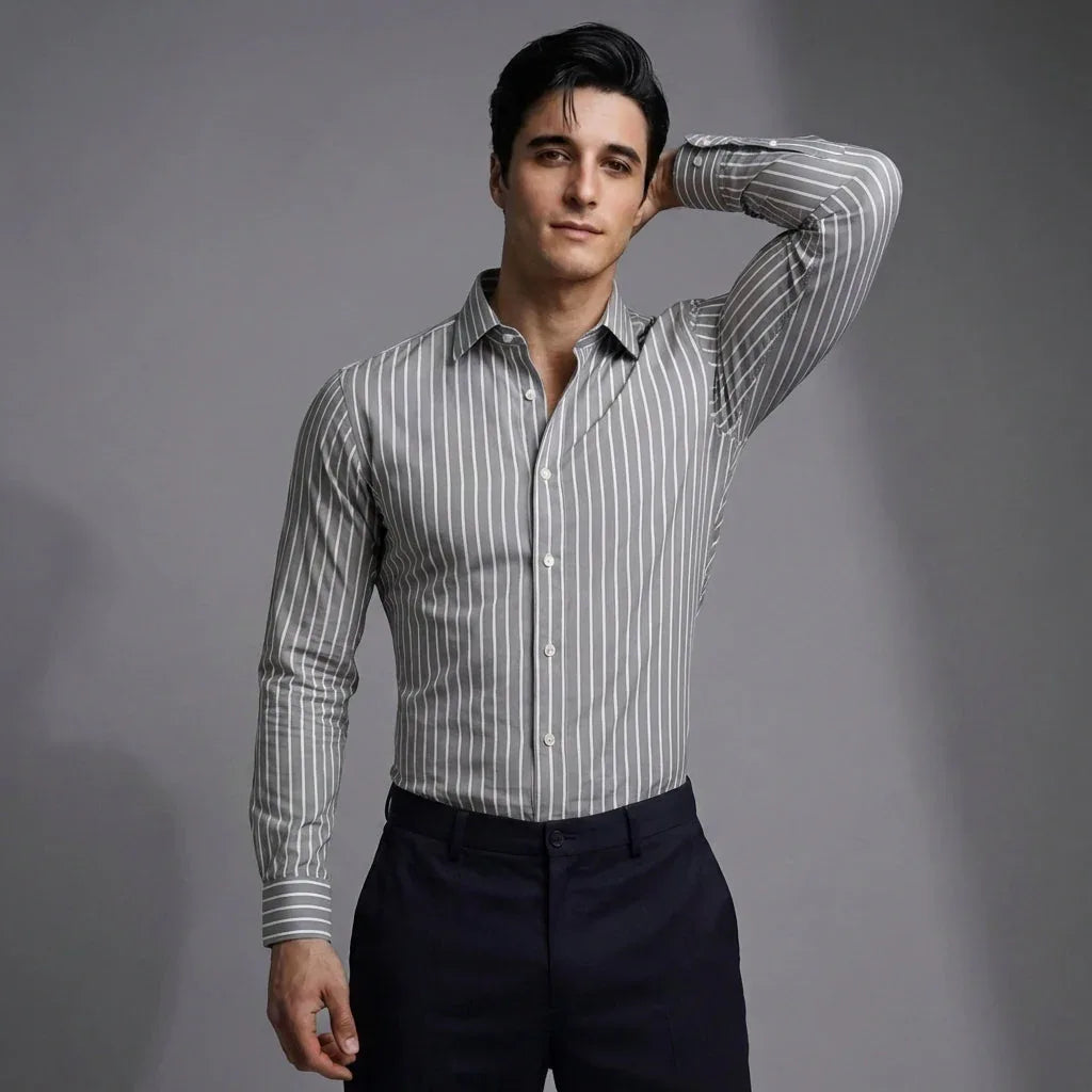 The Charcoal Stripe - DGMAH