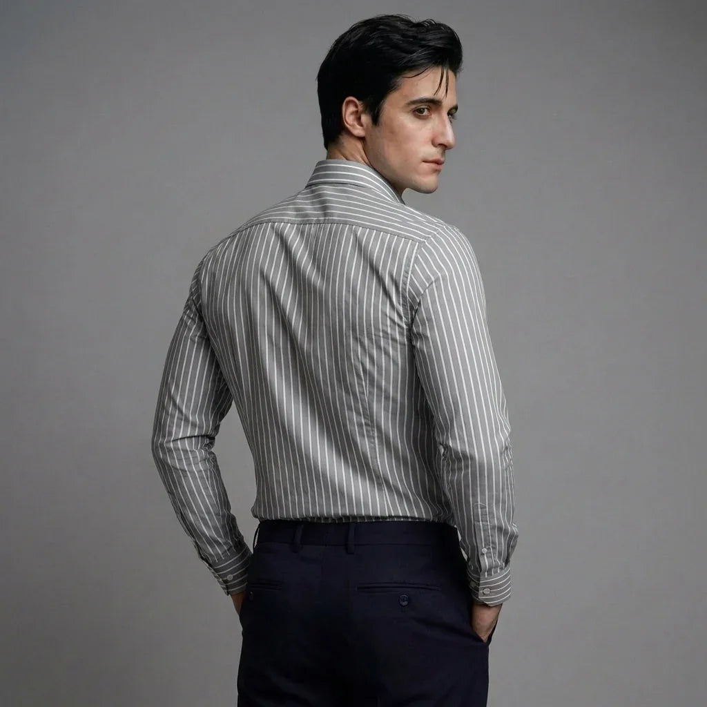 The Charcoal Stripe - DGMAH