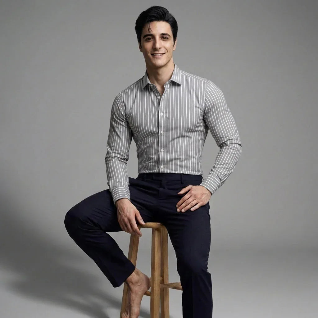 The Charcoal Stripe - DGMAH