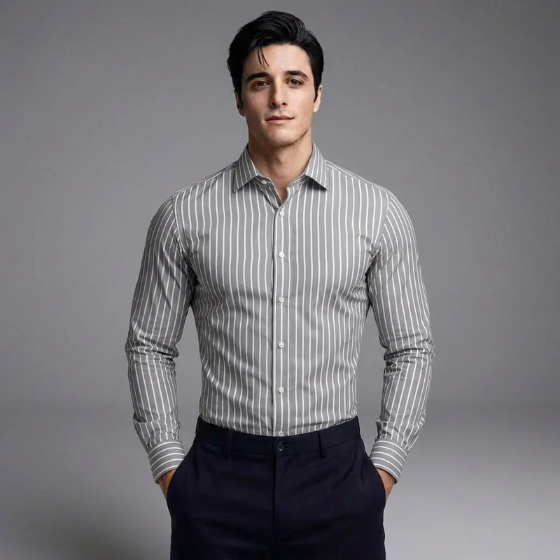 The Charcoal Stripe - DGMAH