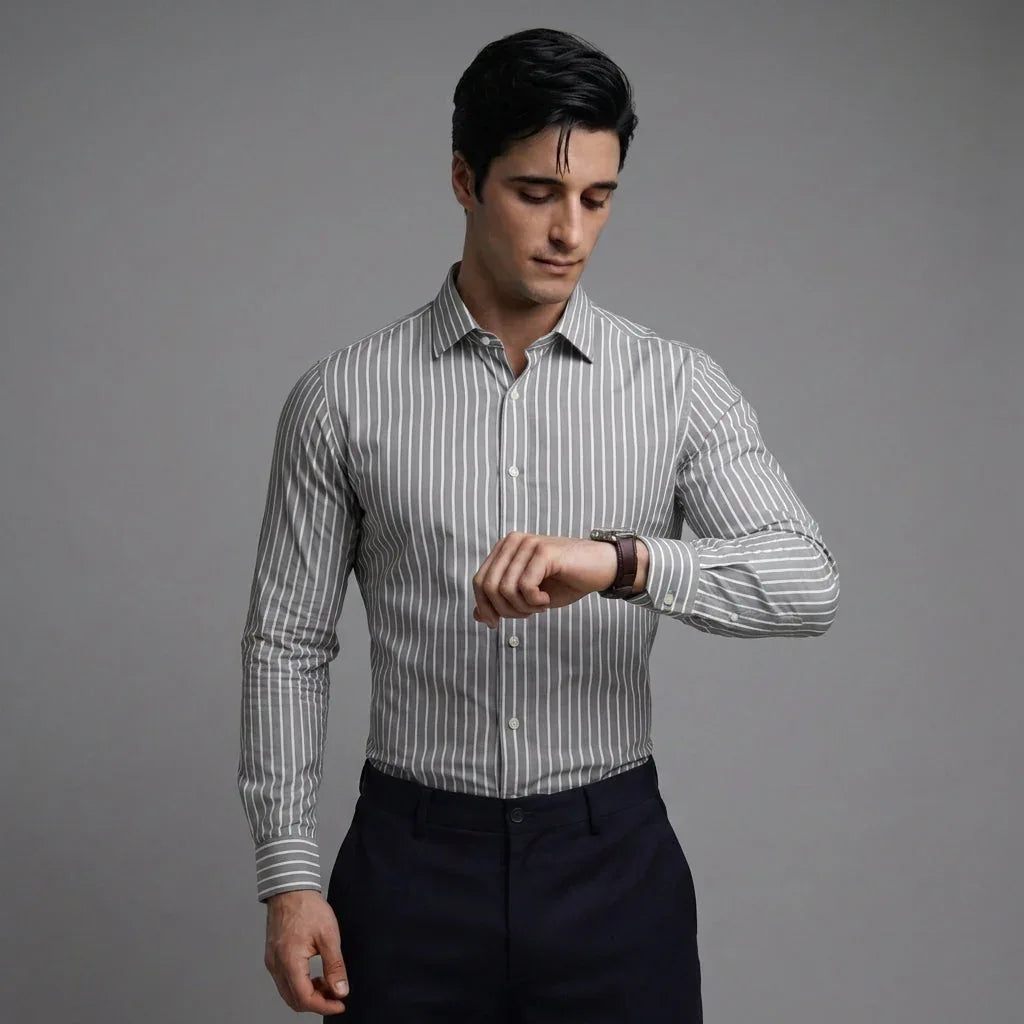 The Charcoal Stripe - DGMAH