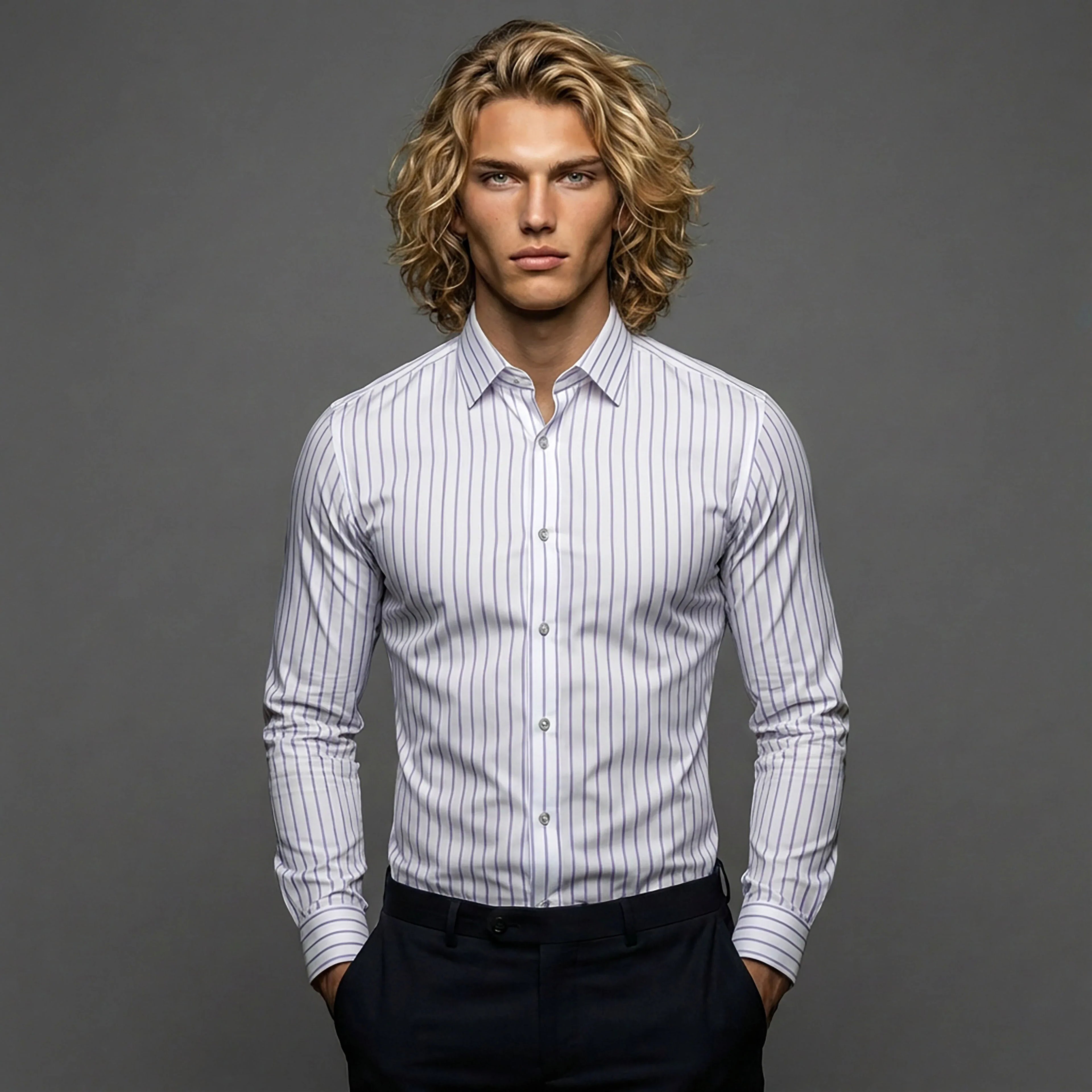 The Royal Violet Stripe - DGMAH